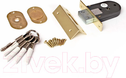 Изображение товара Замок врезной Apecs 90-K-G