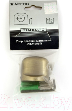 Изображение товара Ограничитель дверной Apecs DS-2751-М-АВ