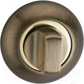 Изображение товара Фиксатор дверной защелки Arni Круглая AB/GP