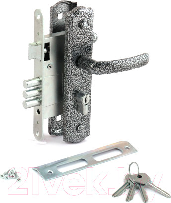 Изображение товара Замок врезной Avers ЗВ4-1-8 (серебристый)