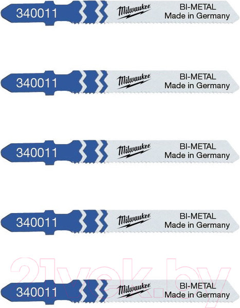 Изображение товара Набор пильных полотен Milwaukee T118AF 4932340011