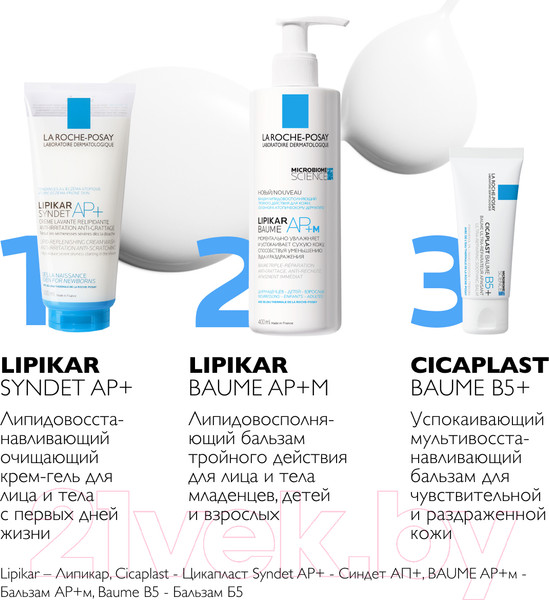 Изображение товара Крем для умывания La Roche-Posay Lipikar Syndet АP+ (200мл)
