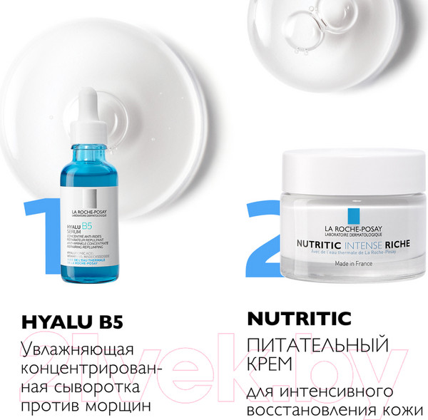 Изображение товара Крем для лица La Roche-Posay Nutritic Intense Riche для сухой кожи (50мл)