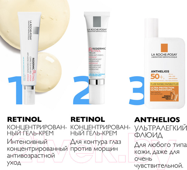 Изображение товара Крем для лица La Roche-Posay Redermic R концентрированный антивозрастной (30мл)