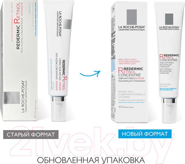 Изображение товара Крем для лица La Roche-Posay Redermic R концентрированный антивозрастной (30мл)