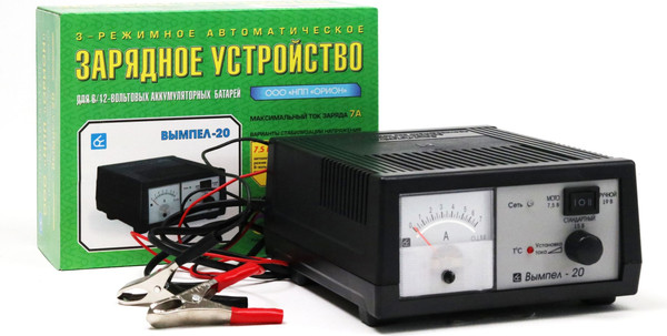 Изображение товара Зарядное устройство для аккумулятора Вымпел 20