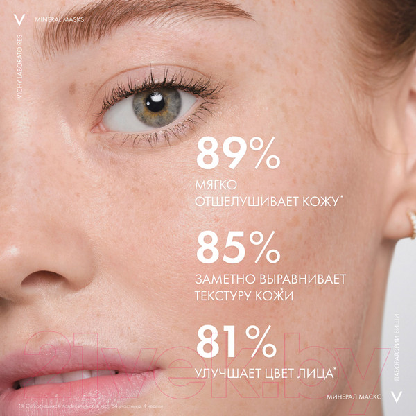 Изображение товара Маска для лица гелевая Vichy Purete Thermale двойное сияние (2x6мл)