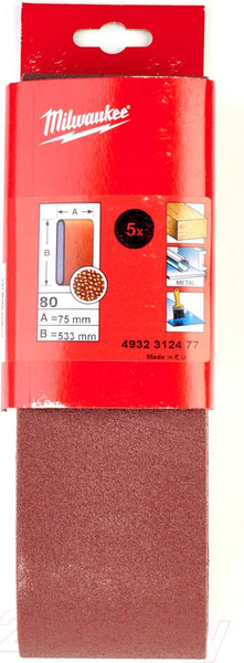Изображение товара Шлифлента Milwaukee ABRB G80 4932312477