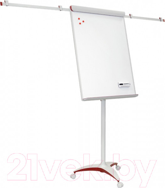Изображение товара Флипчарт 2x3 Mobilchart Pro Red TF18 (70x100)