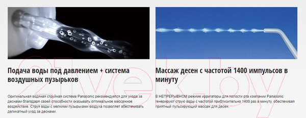 Изображение товара Ирригатор Panasonic EW1411H321