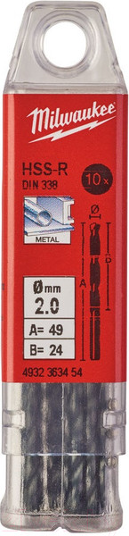 Изображение товара Набор сверл Milwaukee HSS-R 4932363454
