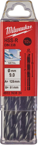 Изображение товара Набор сверл Milwaukee HSS-R 4932363524