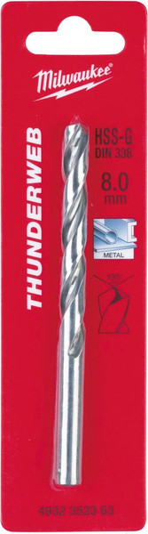 Изображение товара Сверло Milwaukee HSS-G 4932352363