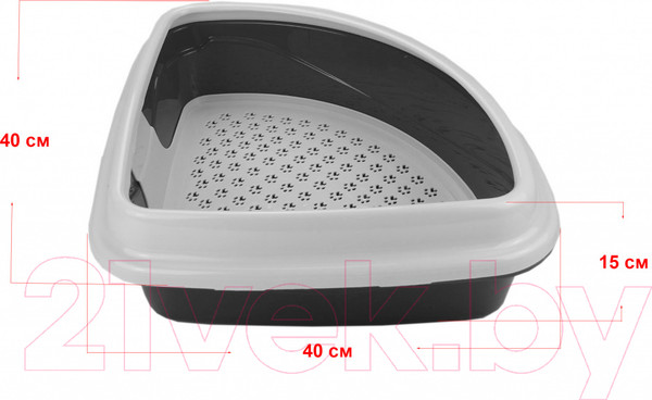 Изображение товара Туалет-лоток Dogman Триплекс D71