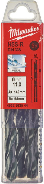 Изображение товара Набор сверл Milwaukee HSS-R 4932363544