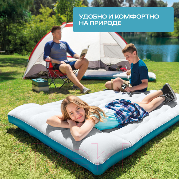 Изображение товара Надувной матрас Intex Camping Mat 67999 (127x193x17)