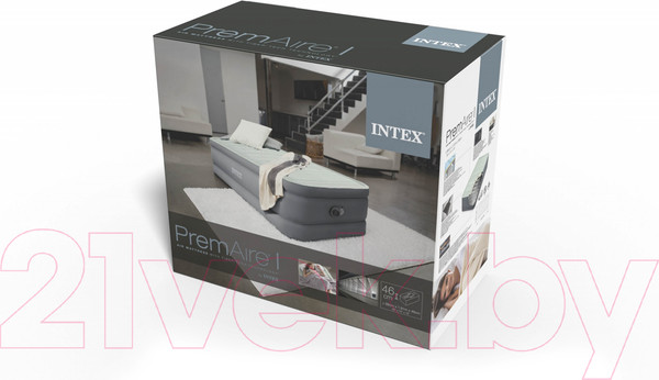 Изображение товара Надувная кровать Intex Premaire Elevated Airbed 64902 (с насосом)