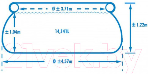 Изображение товара Надувной бассейн Intex Easy Set / 26168NP