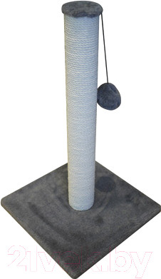 Изображение товара Когтеточка Cat House Столбик 0.6 (хлопок серый)