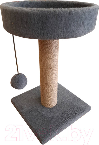 Изображение товара Лежанка-когтеточка Cat House 0.55 (джут серый)