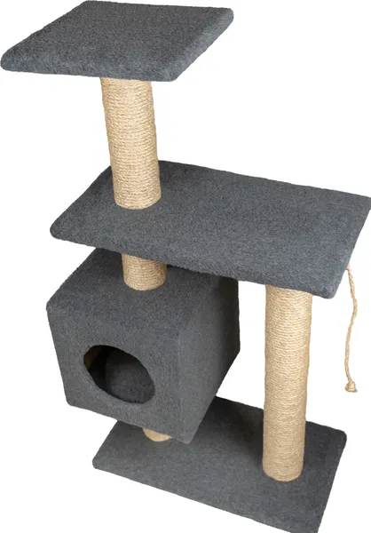 Изображение товара Комплекс для кошек Cat House Буран 1.06 (сизаль серый)