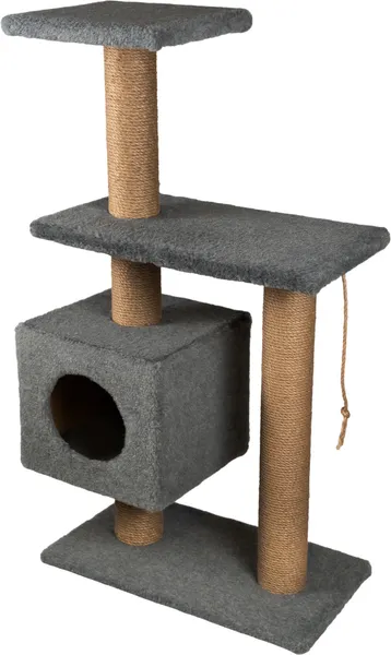 Изображение товара Комплекс для кошек Cat House Буран 1.06 (джут серый)