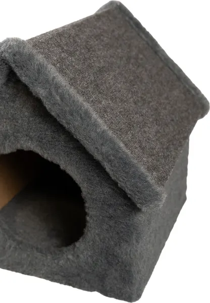 Изображение товара Домик-когтеточка Cat House Будка 0.38 (серый)
