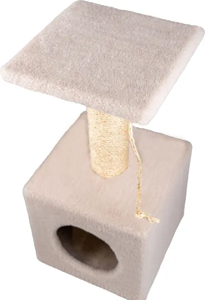 Изображение товара Комплекс для кошек Cat House 0.65 (сизаль бежевый)