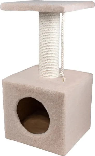 Изображение товара Комплекс для кошек Cat House 0.65 (хлопок бежевый)