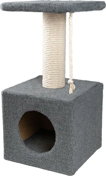 Изображение товара Комплекс для кошек Cat House 0.65 (хлопок серый)