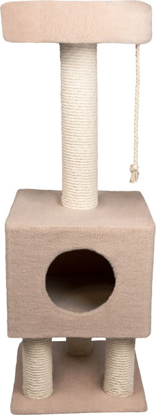 Изображение товара Комплекс для кошек Cat House На ножках 1.05 (хлопок бежевый)