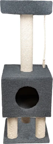 Изображение товара Комплекс для кошек Cat House На ножках 1.05 (хлопок серый)