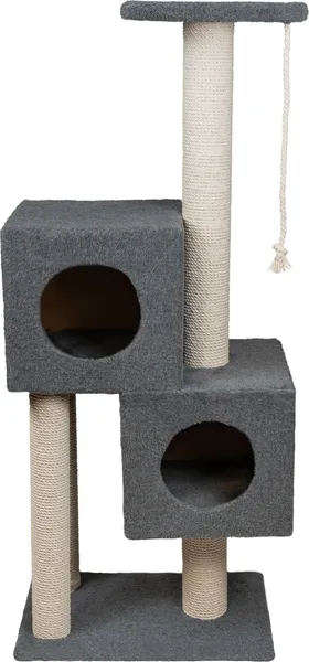 Изображение товара Комплекс для кошек Cat House Двойной домик 1.27 (хлопок серый)