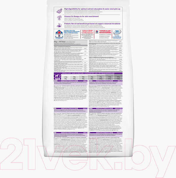 Изображение товара Сухой корм для собак Hill's Science Plan Adult Small & Miniature Sensitive Stomach & Skin (1.5кг)