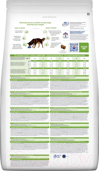 Изображение товара Сухой корм для собак Hill's Prescription Diet Metabolic Weight Managment (4кг)