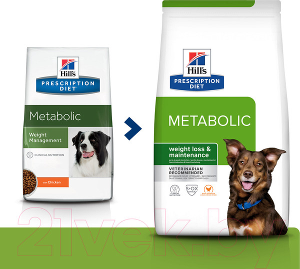 Изображение товара Сухой корм для собак Hill's Prescription Diet Metabolic Weight Managment (4кг)