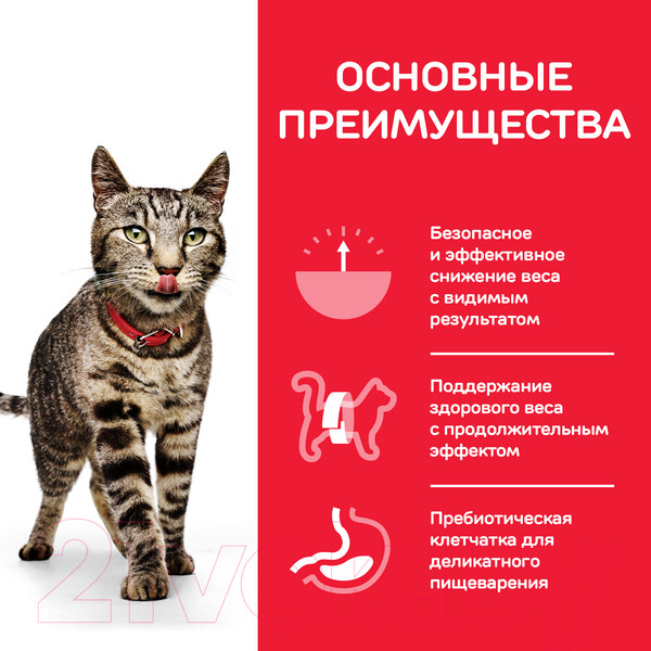 Изображение товара Сухой корм для кошек Hill's Science Plan Adult Perfect Weight (1.5кг)