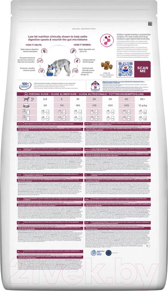 Изображение товара Сухой ветеринарный корм для собак Hill's Prescription Diet Digestive Care i/d Low Fat (1.5кг)