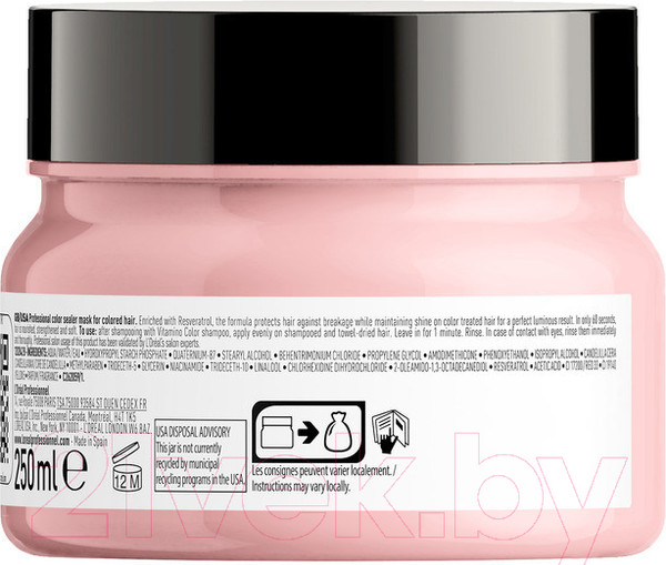 Изображение товара Маска для волос L'Oreal Professionnel Serie Expert Vitamino Color (250мл)