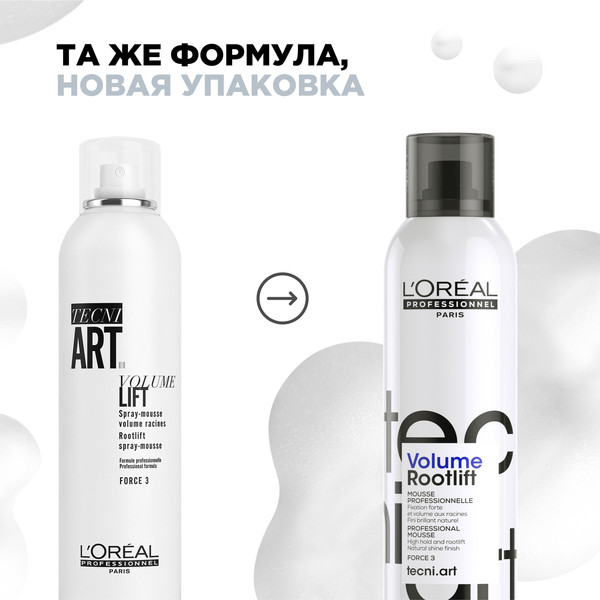 Изображение товара Мусс для укладки волос L'Oreal Professionnel Tecni.art Volume Lift (250мл)