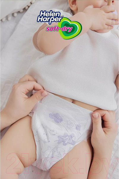 Изображение товара Подгузники детские Helen Harper Soft & Dry Junior (60шт)