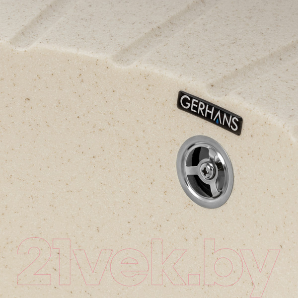 Изображение товара Мойка кухонная Gerhans A02 (бежевый)