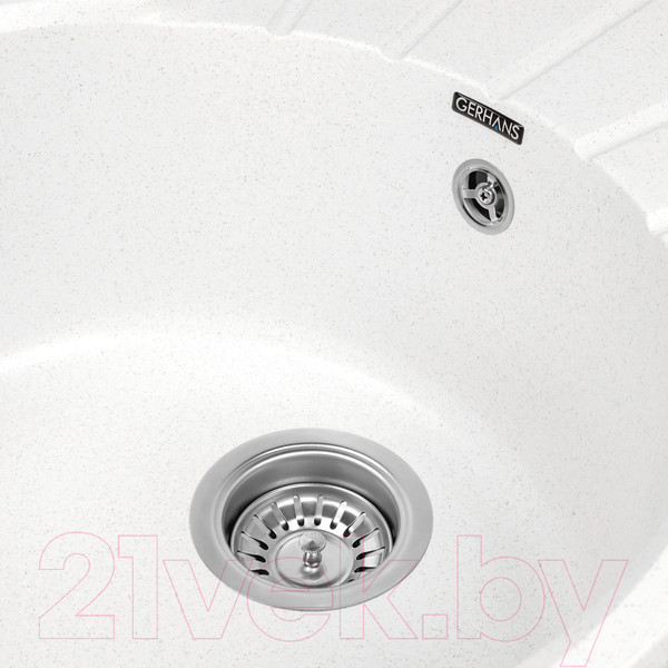 Изображение товара Мойка кухонная Gerhans A02 (белый)