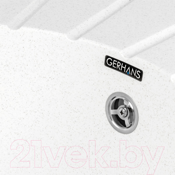 Изображение товара Мойка кухонная Gerhans A02 (белый)