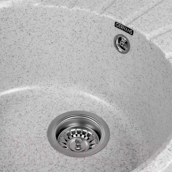 Изображение товара Мойка кухонная Gerhans A02 (серый)