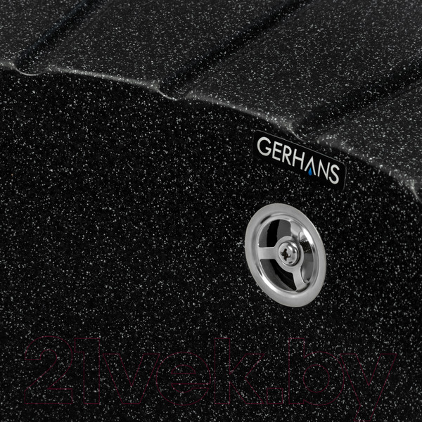 Изображение товара Мойка кухонная Gerhans A02 (черный)