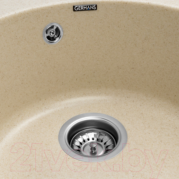 Изображение товара Мойка кухонная Gerhans A04 (бежевый)