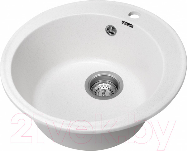 Изображение товара Мойка кухонная Gerhans A05 (белый)
