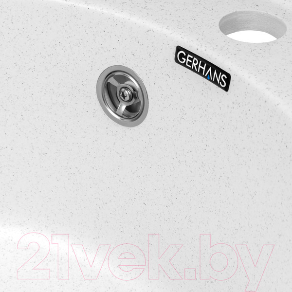 Изображение товара Мойка кухонная Gerhans A05 (белый)