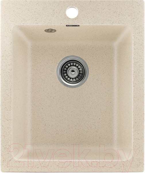 Изображение товара Мойка кухонная Gerhans A10 (бежевый)